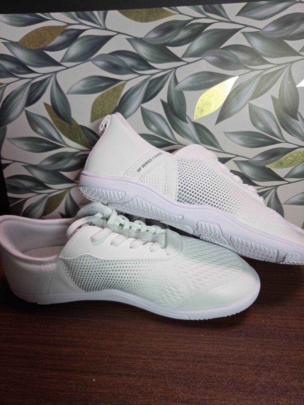 HF Hike Foot White Sneakers – Women’s 9 | 9.5 Men’s 7 – 7.5  New with Tags